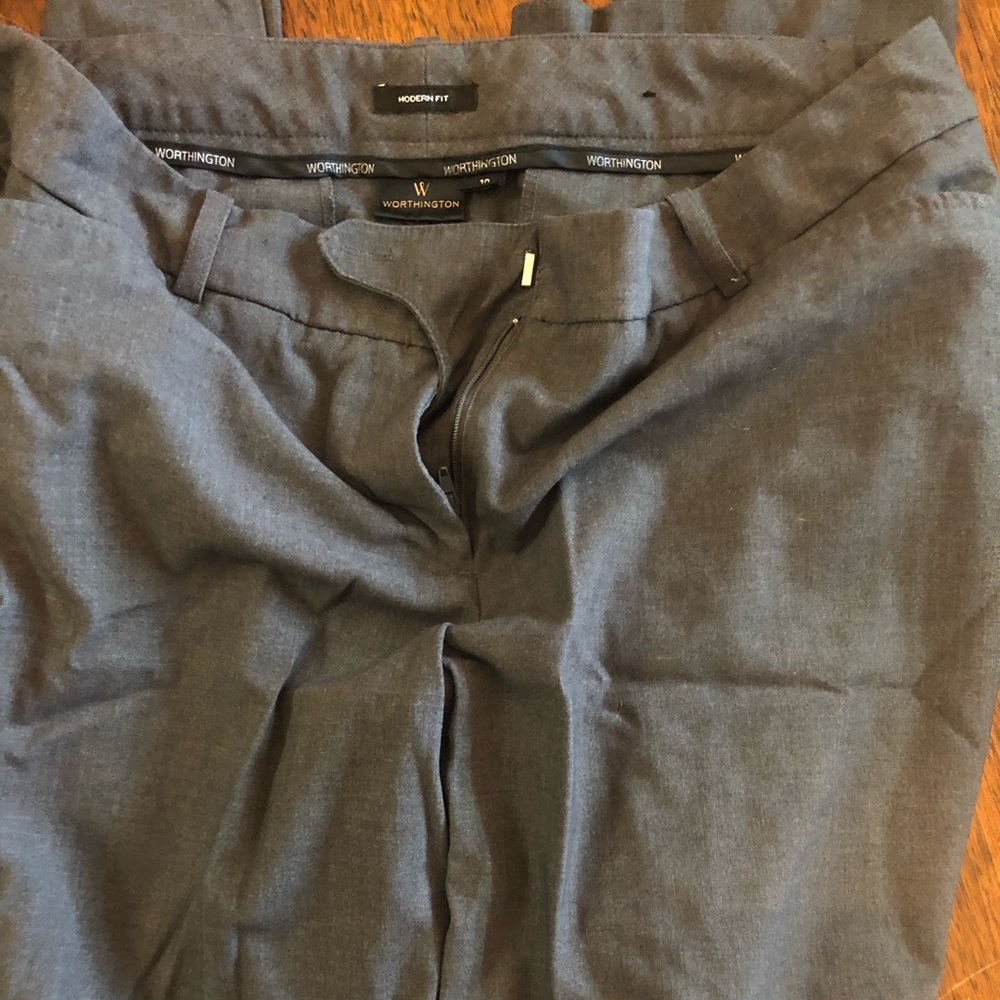 Grey work pants